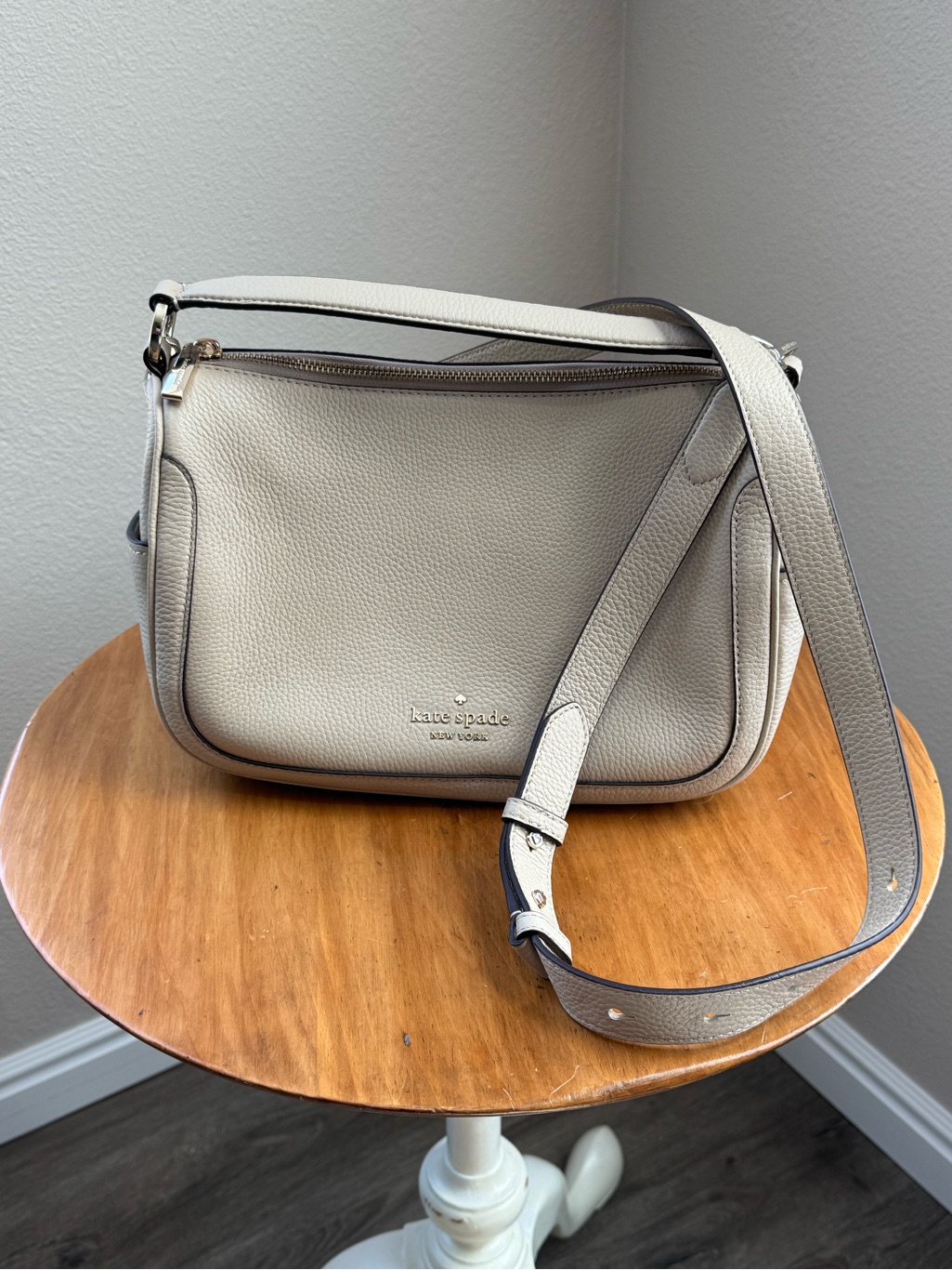 Kate Spade New York Smoosh Satchel Hobo Crossbody